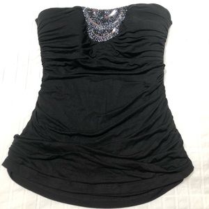 Black tube top